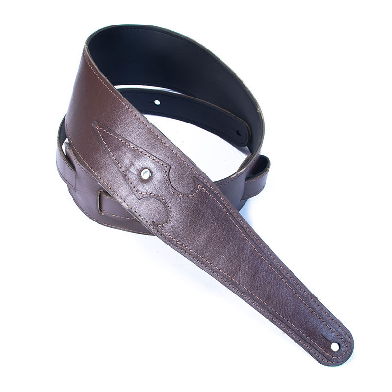بند گیتار تی ام گروپ TM Group Leather Strap S01 - Brown