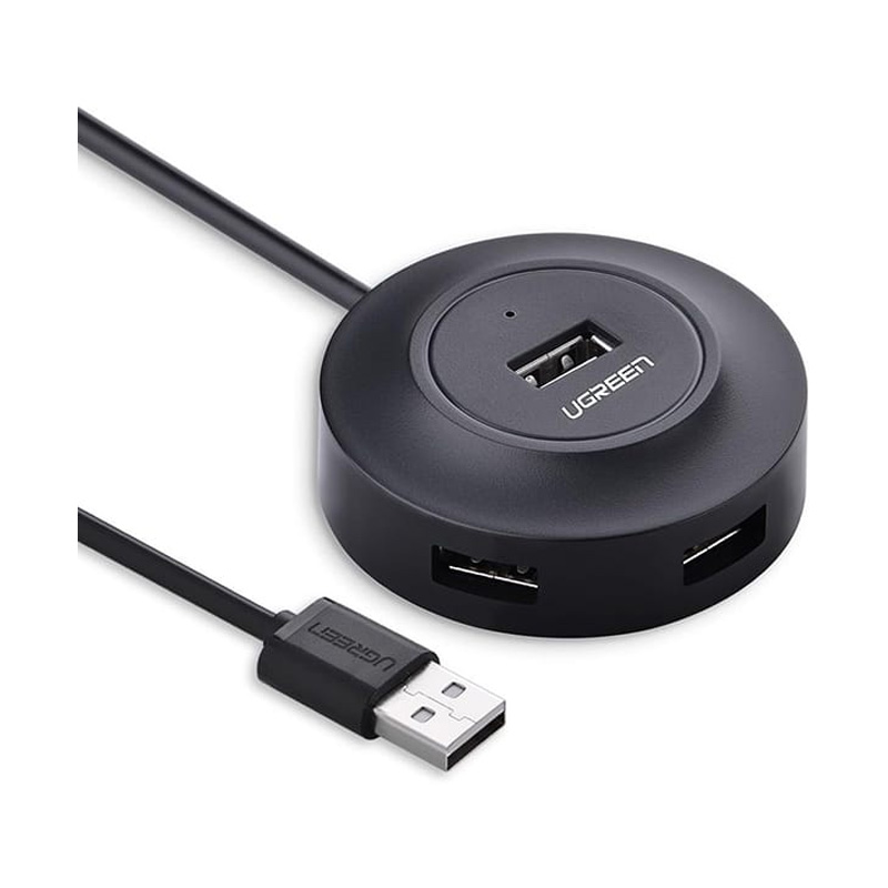 قیمت خرید فروش هاب یوگرین UGREEN 4-Port USB 2.0 Hub Black CR106 20277