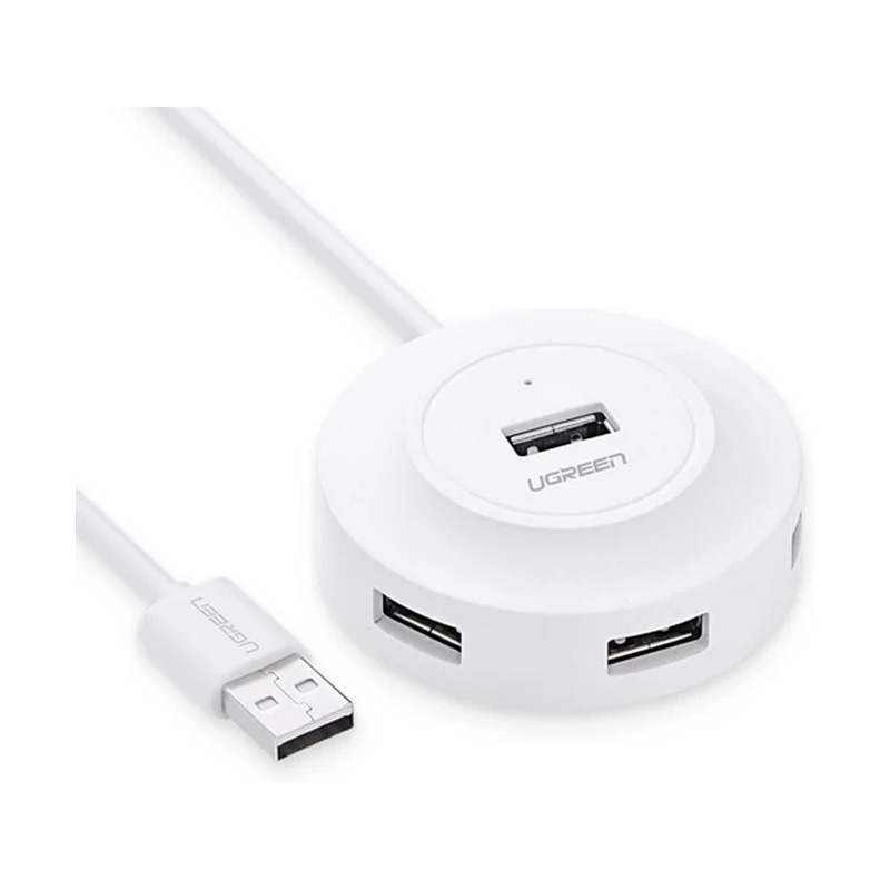 قیمت خرید فروش هاب یوگرین UGREEN 4-Port USB 2.0 Hub White CR106 20270