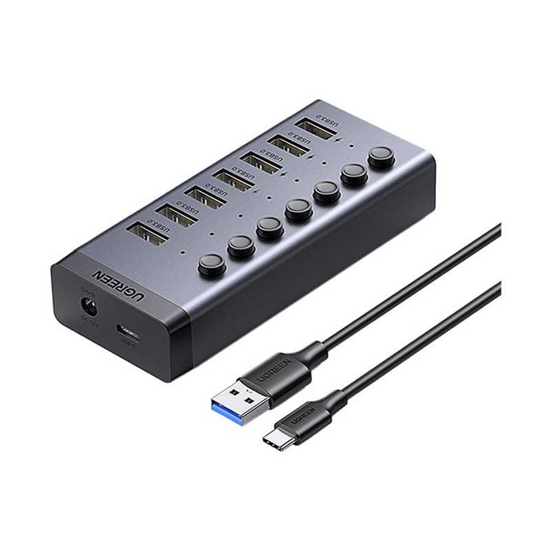قیمت خرید فروش هاب یوگرین UGREEN 7-Port USB 3.0 Hub CM481 90306