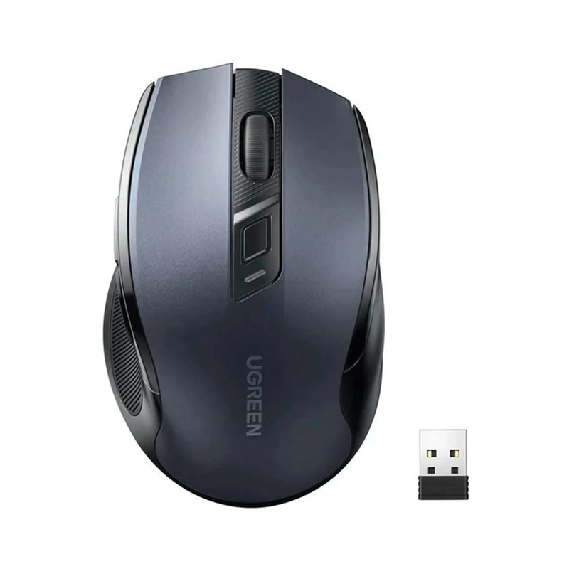 قیمت خرید فروش موس کامپیوتر یوگرین UGREEN Ergonomic Contoured-Shape Design Wireless Mouse 6Buttons MU006 90545