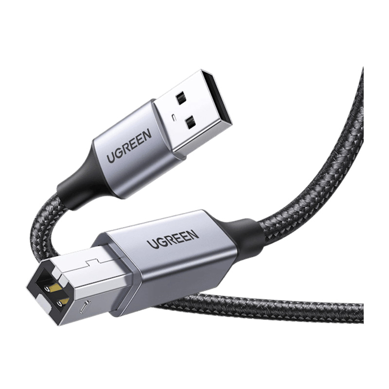 قیمت خرید فروش کابل رابط یوگرین UGREEN USB 2.0 A Male to B Male Print Cable 1m US369 80801