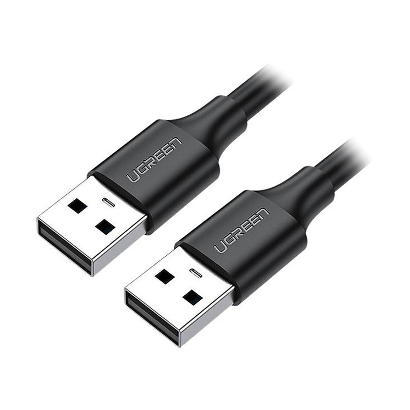 قیمت خرید فروش کابل رابط یوگرین UGREEN USB 2.0 A Male to Male Cable 1m Black US102 10309