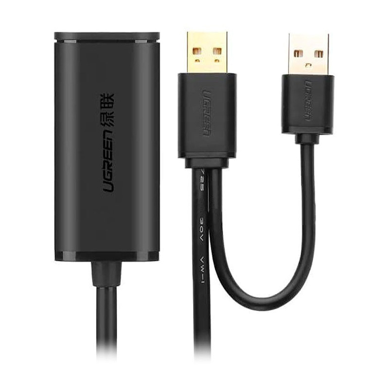 کابل رابط یوگرین UGREEN USB 2.0 Active Extension Cable 5m US137 20213