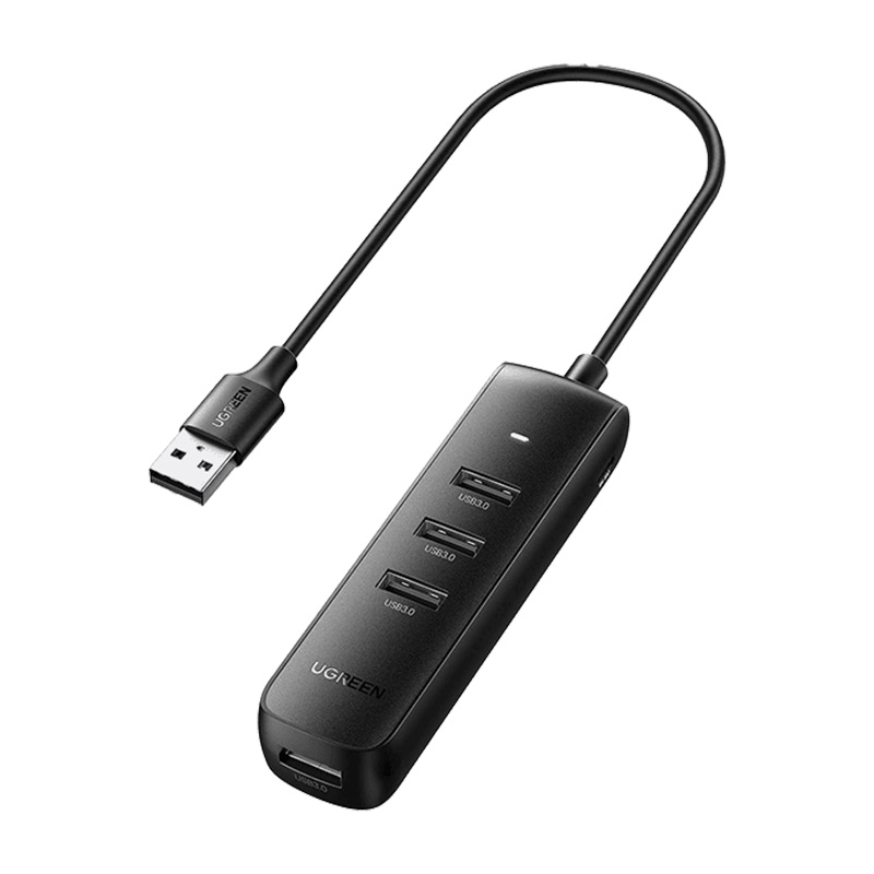 قیمت خرید فروش هاب یوگرین UGREEN USB 3.0 A 4 Ports HUB Black 0.25m CM416 10915