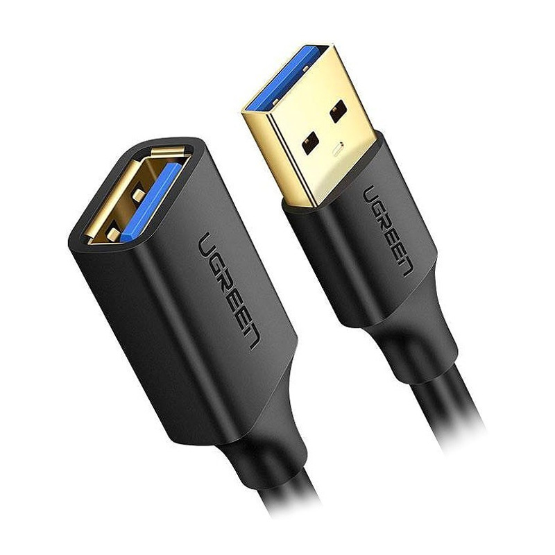 قیمت خرید فروش کابل رابط یوگرین UGREEN USB 3.0 A Male to Female Extension Cable 0.5m Black US129 30125
