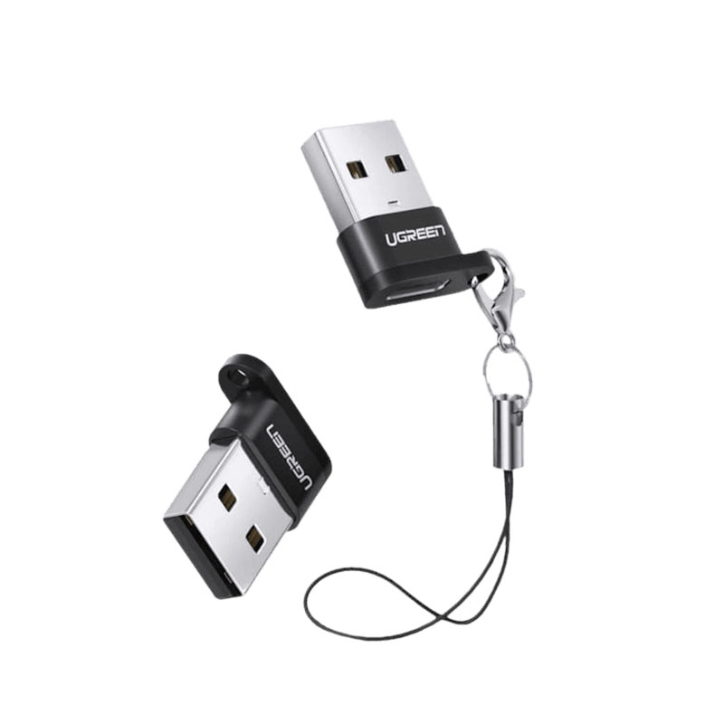 قیمت خرید فروش کابل رابط یوگرین UGREEN USB A Male to USB C Female Adapter US280