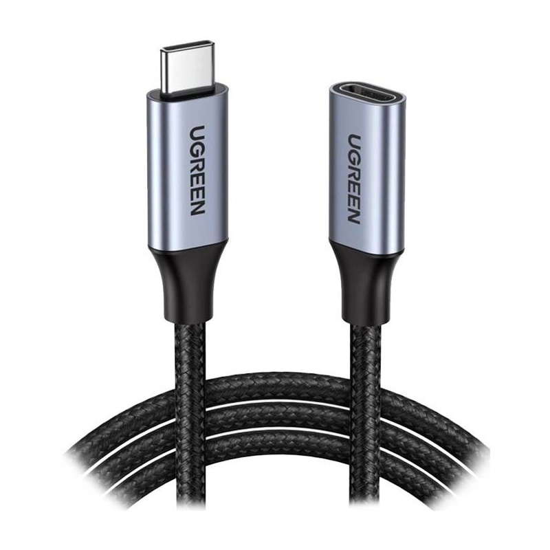 قیمت خرید فروش کابل رابط یوگرین UGREEN USB-C 3.1 Extension Cable Dark Gray 1m US372 30205
