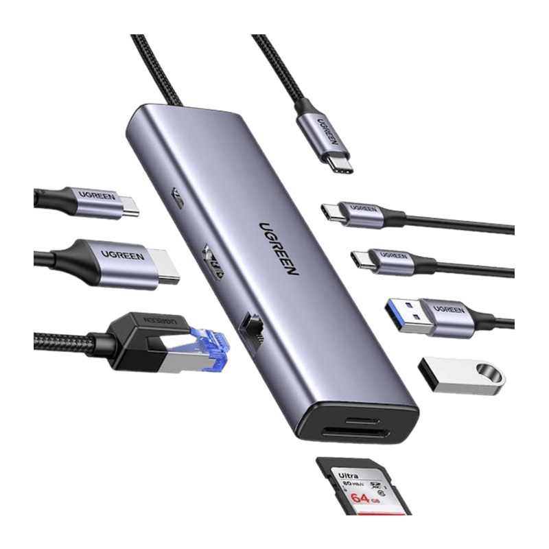 قیمت خرید فروش هاب یوگرین UGREEN USB-C 9-In-1 Multifunction Adapter CM498 15375