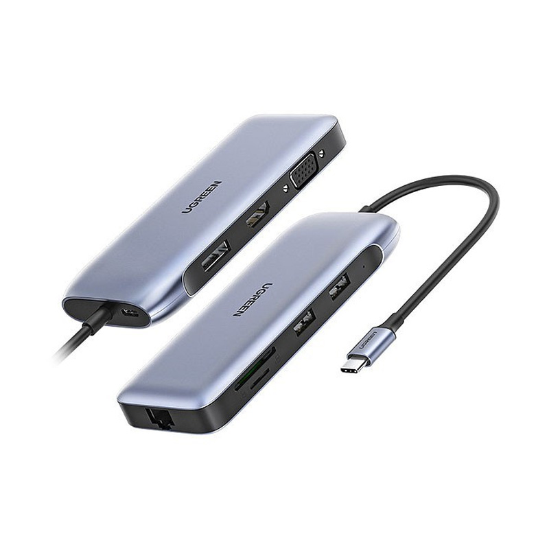 هاب یوگرین UGREEN USB-C to 2*USB 3.0 A CM274 70301