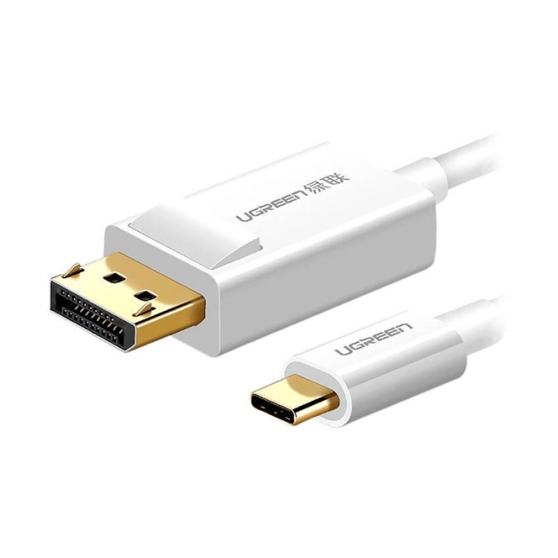 قیمت خرید فروش کابل رابط یوگرین UGREEN USB-C To DP Cable 1.5m White MM139 40420