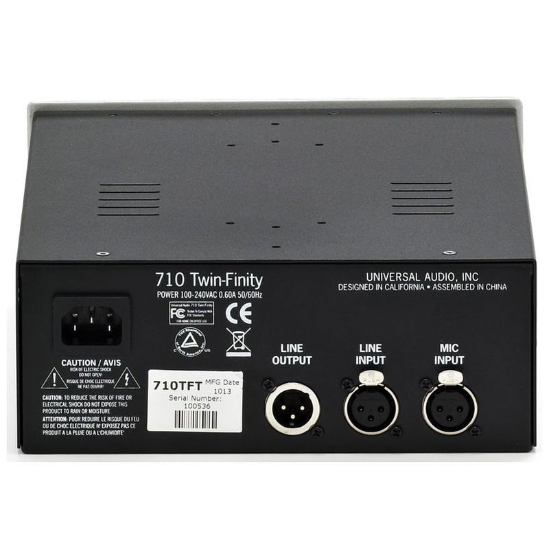 پری آمپ یونیورسال آدیو Universal Audio 710 Twin-Finity