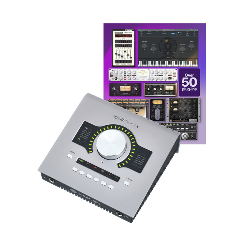 کارت صدا یونیورسال آدیو Universal Audio Apollo Twin X DUO Gen 2 Studio+