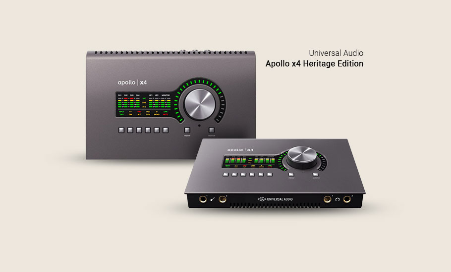 کارت صدا Universal Audio Apollo x4 Heritage Edition