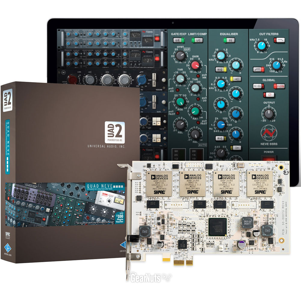 قیمت خرید فروش پردازشگر صوتی یونیورسال آدیو Universal Audio UAD2 QUAD Neve