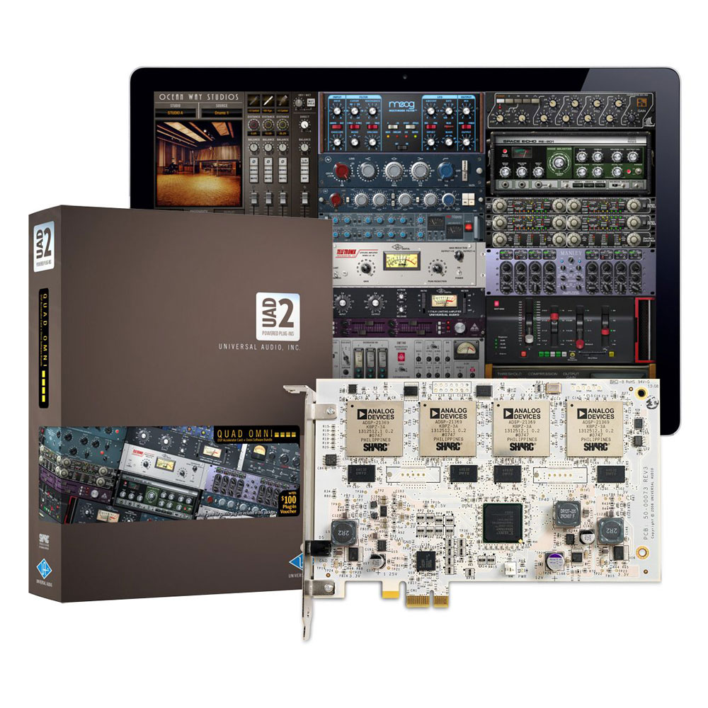 قیمت خرید فروش پردازشگر صوتی یونیورسال آدیو Universal Audio UAD2 QUAD OMNI