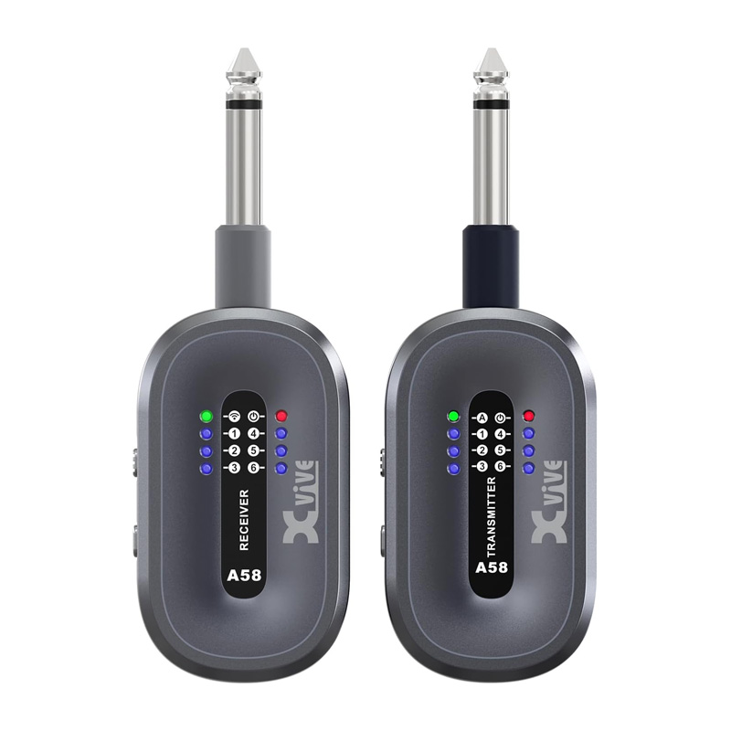 قیمت خرید فروش وایرلس گیتار Xvive Xvive A58 Grey