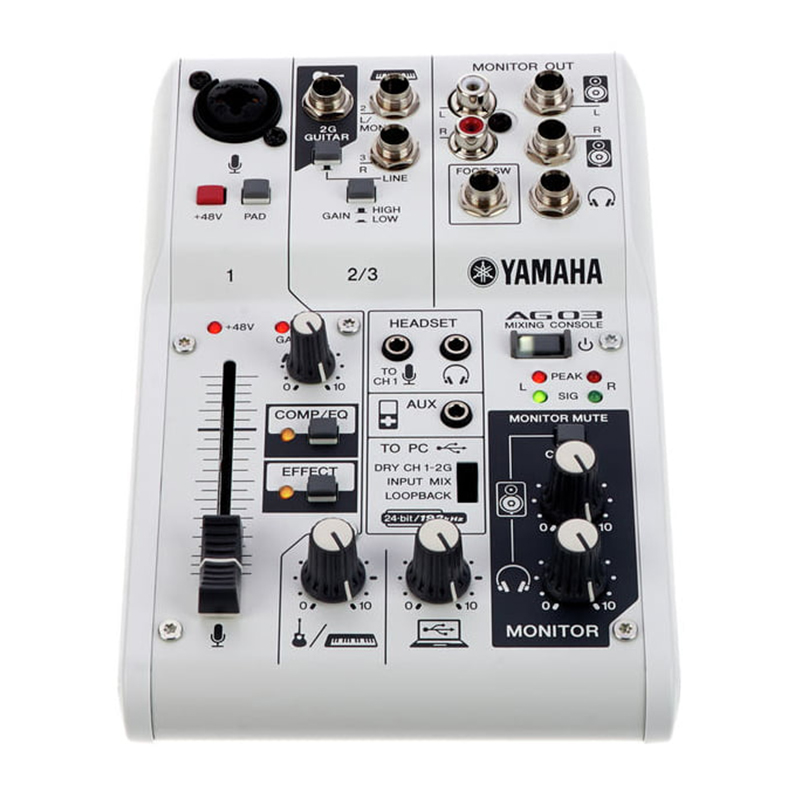 قیمت خرید فروش میکسر و کارت صدا یاماها Yamaha AG03