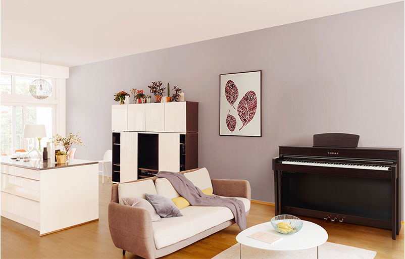 Yamaha CLP-645 WH پیانو دیجیتال
