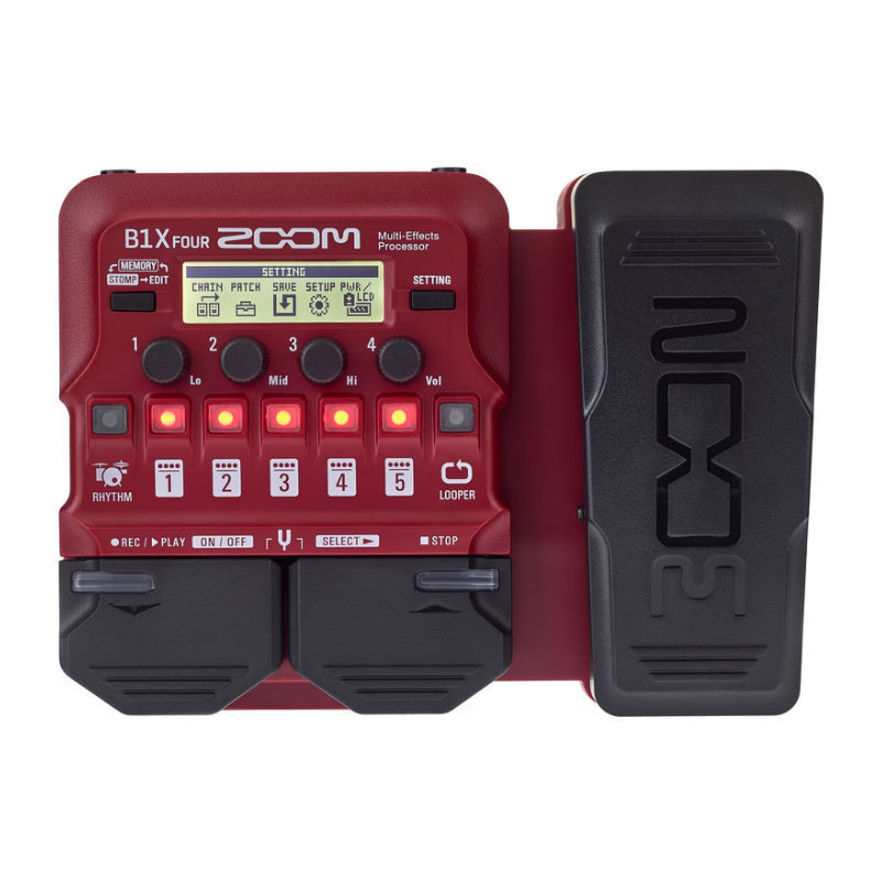 قیمت خرید فروش افکت گیتار بیس زوم ZOOM B1X Four
