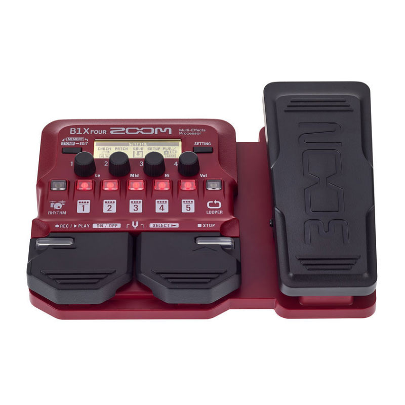 افکت گیتار بیس زوم ZOOM B1X Four