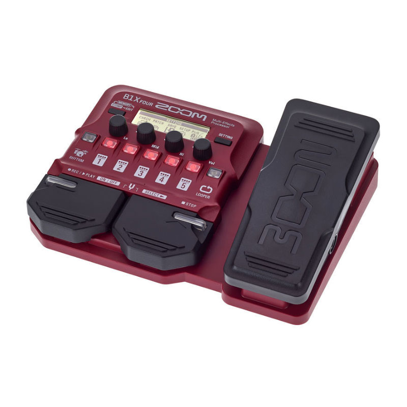 افکت گیتار بیس زوم ZOOM B1X Four