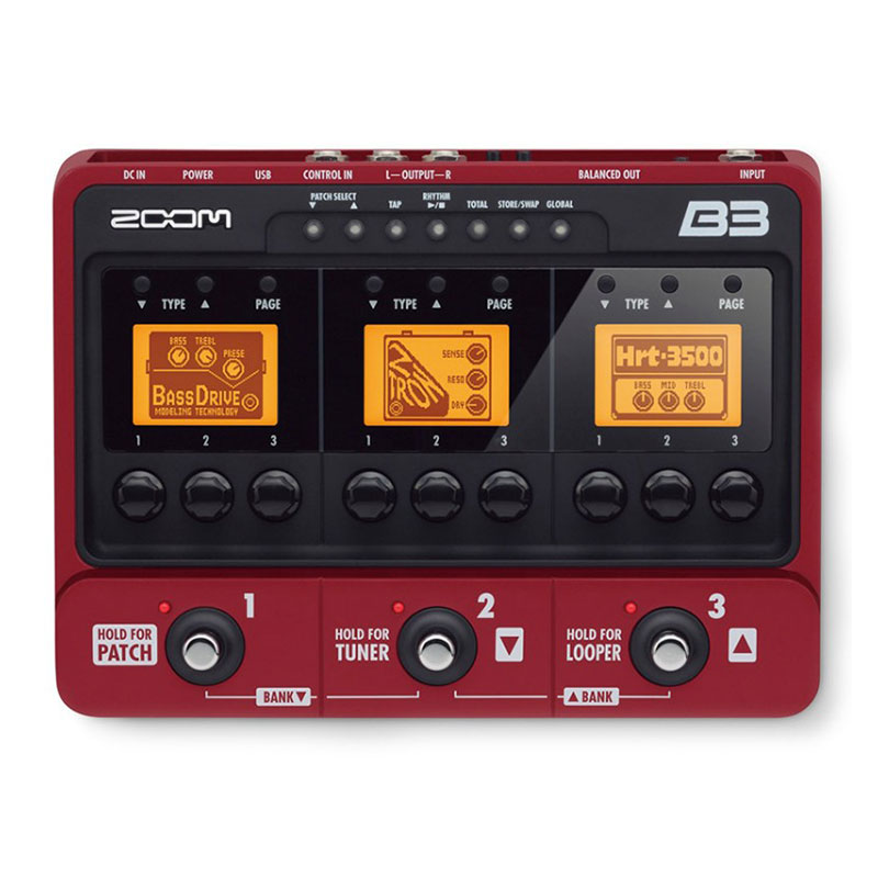 قیمت خرید فروش افکت گیتار الکتریک زوم ZOOM B3