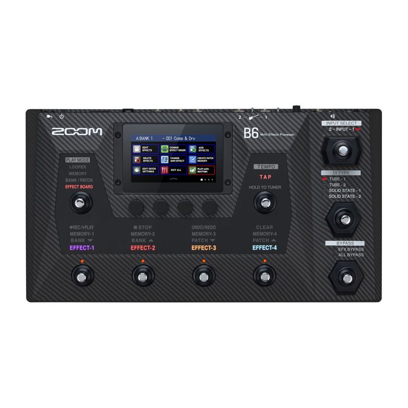 قیمت خرید فروش افکت گیتار بیس زوم ZOOM B6