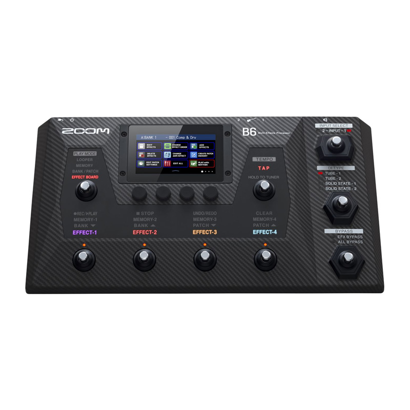 افکت گیتار بیس زوم ZOOM B6
