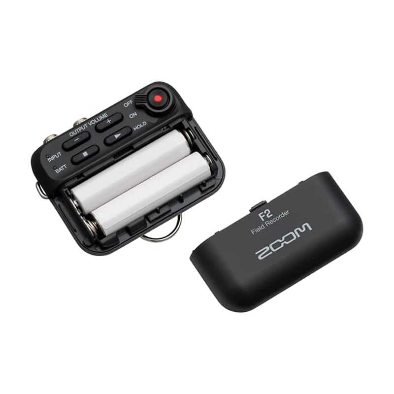 رکوردر یقه‌ای زوم زوم ZOOM F2 Black