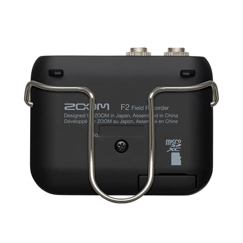 رکوردر یقه‌ای زوم زوم ZOOM F2 Black
