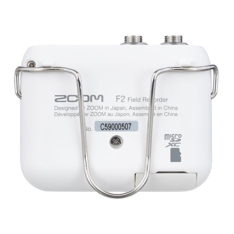 رکوردر یقه‌ای زوم زوم ZOOM F2 White