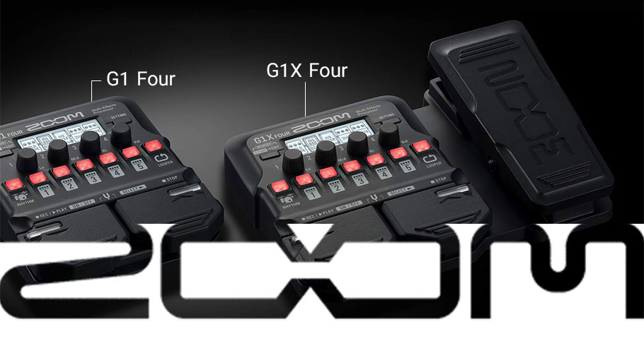 افکت گیتار الکتریک Zoom G1 Four