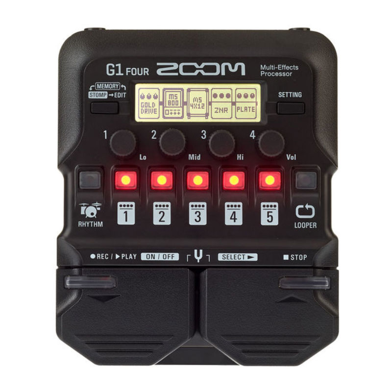 قیمت خرید فروش افکت گیتار الکتریک زوم ZOOM G1 Four