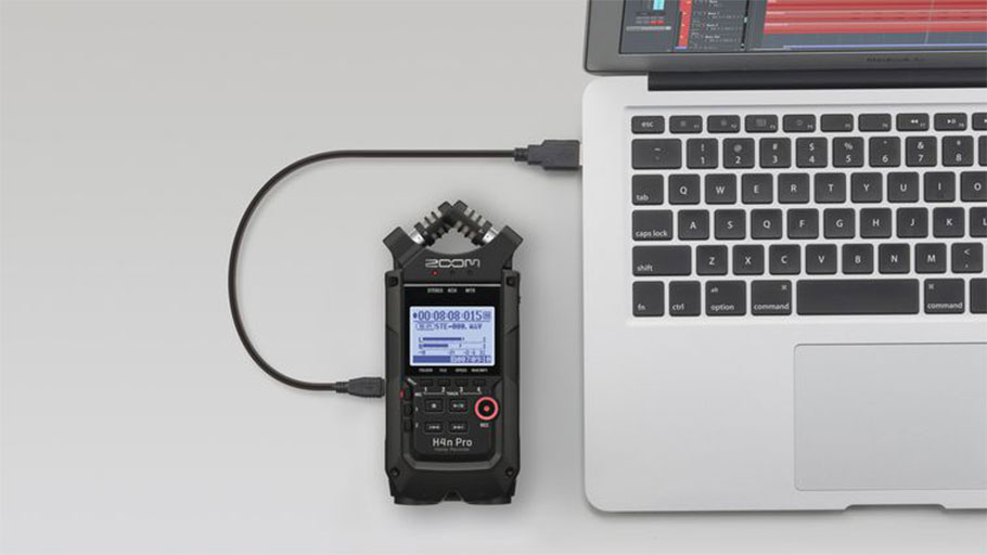 رکوردر صدا ZOOM H4N Pro Handy Recorder - Black