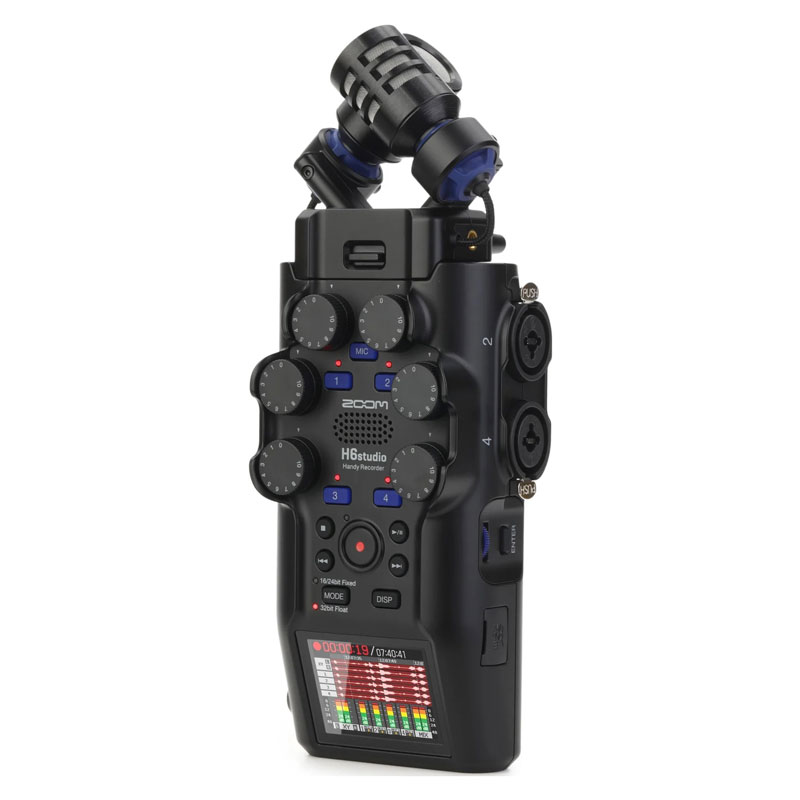 رکوردر صدا زوم ZOOM H6studio