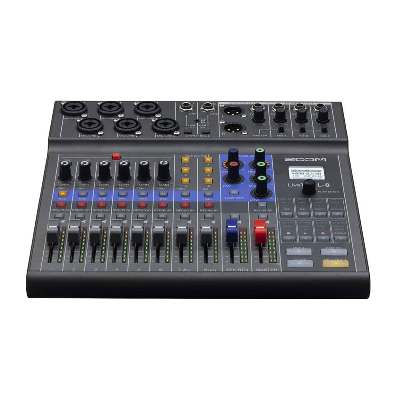 رکوردر صدا زوم ZOOM LiveTrak L-8