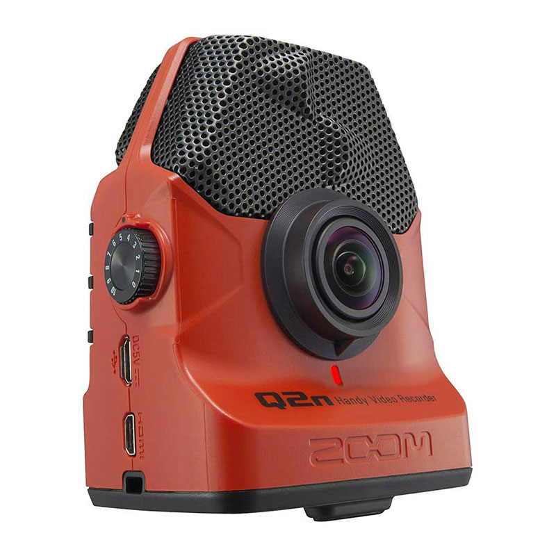 رکوردر صدا و تصویر زوم ZOOM Q2n Red
