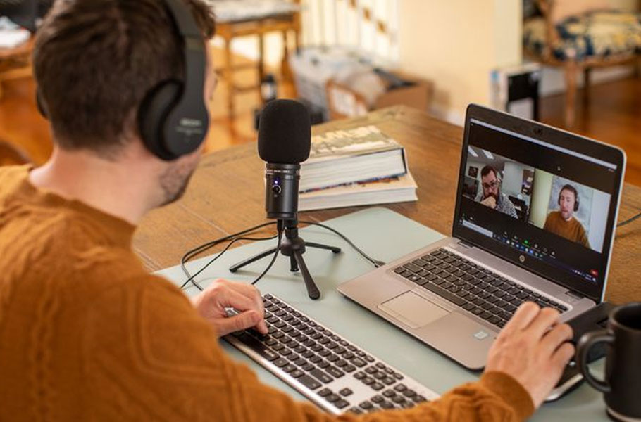 میکروفون یو اس بی ZOOM ZUM-2 Podcast Microphone Pack